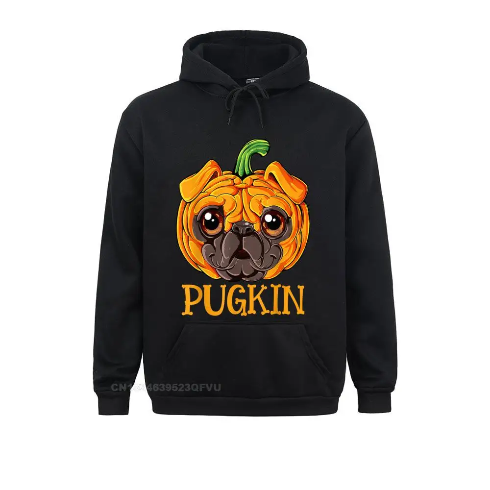 

Pugkin Pug Pumpkin Men Halloween Boys Thanksgiving Hoodie Printed Leisure Harajuku & Tees Brand New Cotton Student Anime Sweater