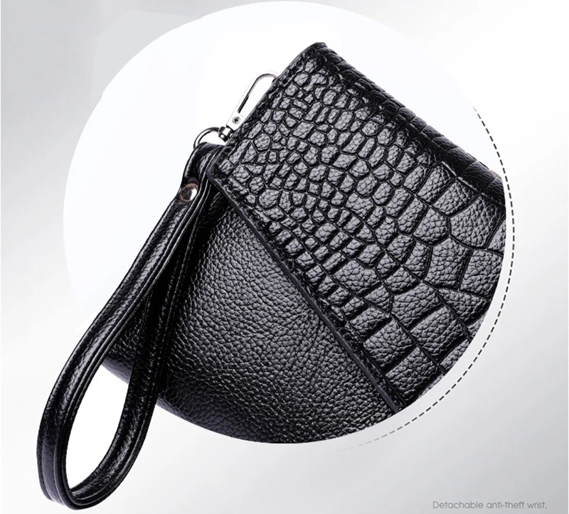 Frauen Flap Messenger Taschen Krokodil muster Design Schulter Taschen PU Leder Dame Mode Handtaschen Vintage Umhängetasche – Detail 18