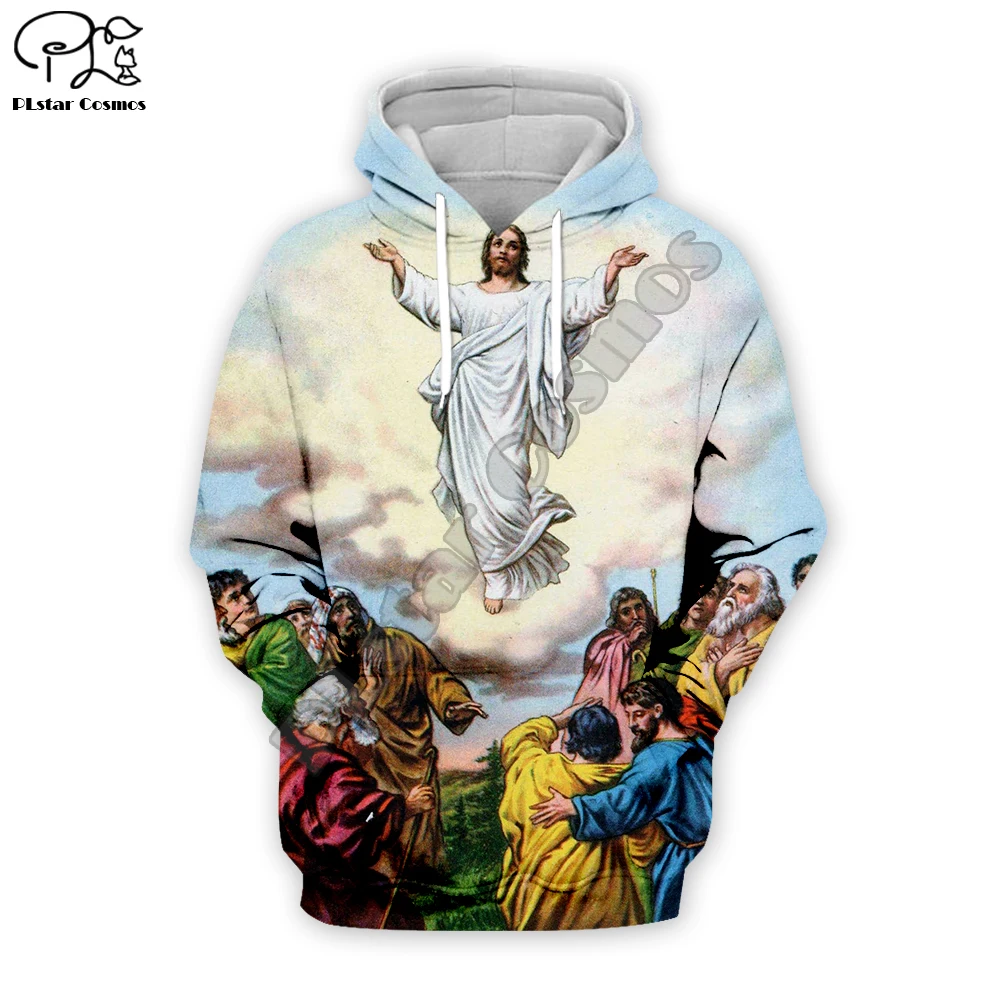 

PLstar Cosmos Christian Catholic Jesus Retro Streetwear Funny New Fashion Pullover 3DPrint Zipper/Hoodies/Sweatshirts/Jacket A11