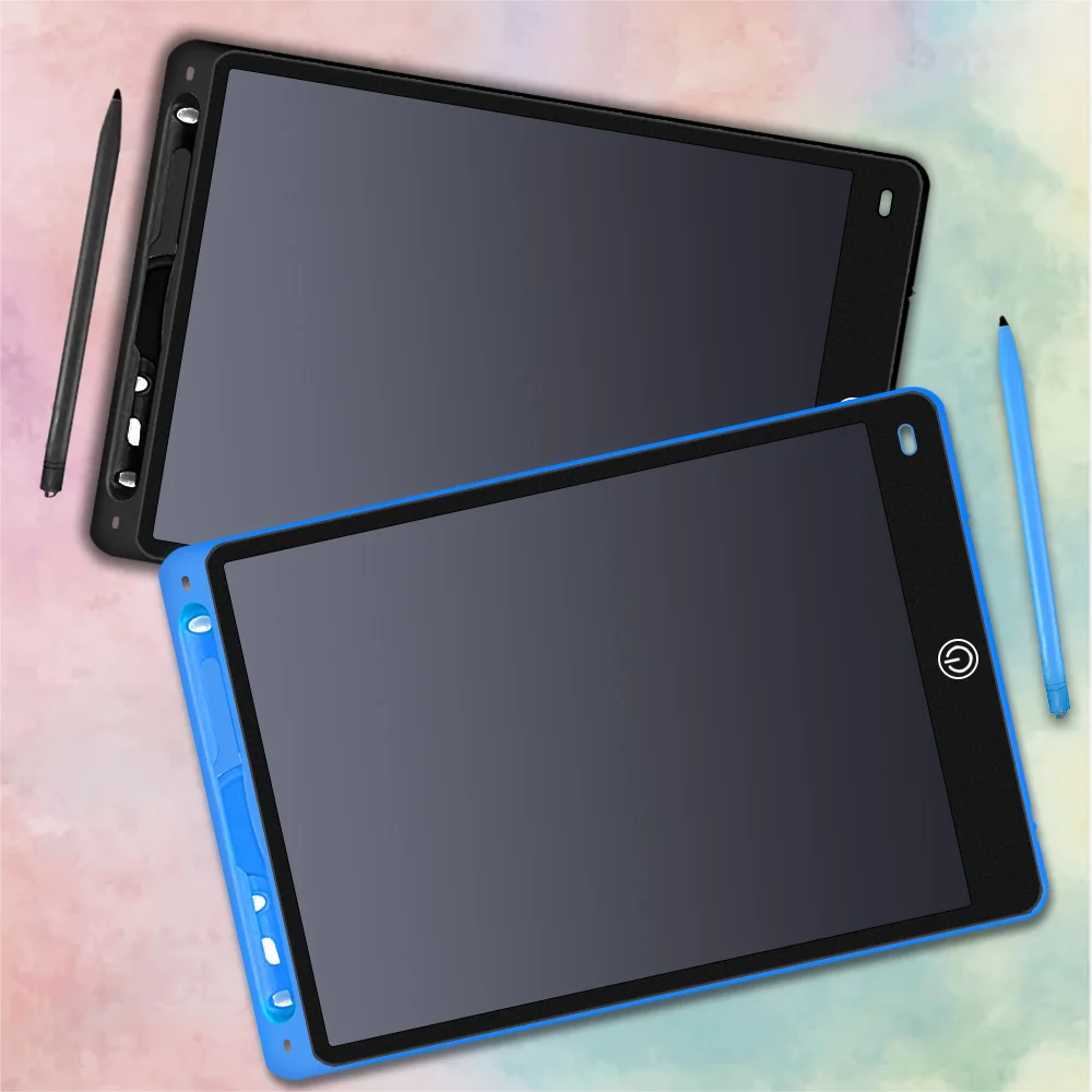 10 inch leren tekentafel LCD-scherm schrijftablet speelgoed voor meisjes jongens tekentabletten elektronisch handschriftblok bord + pen