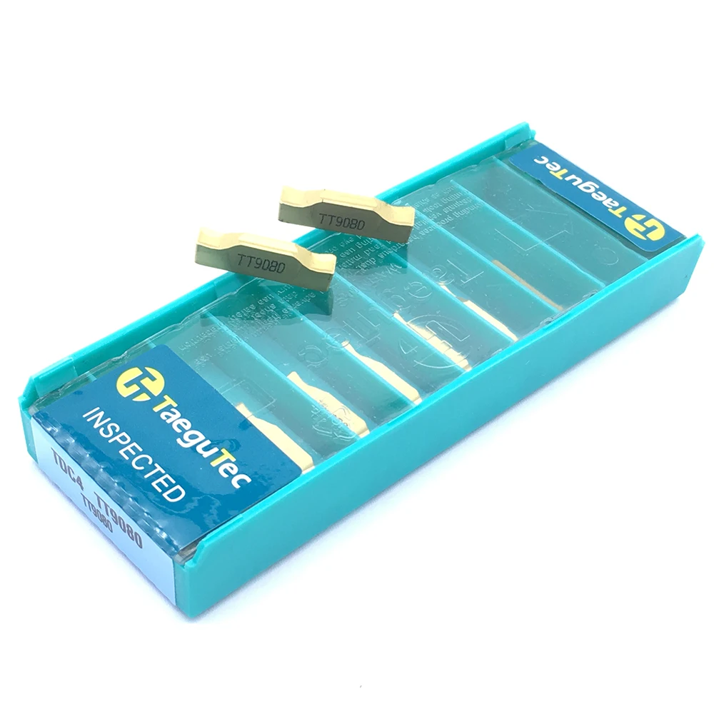 ขาย 10PCS TDC4 TT9080 ร่องตัดแทรกคาร์ไบด์เครื่องกลึง CNC เครื่องมือเครื่องกลึงโลหะเครื่องมือ