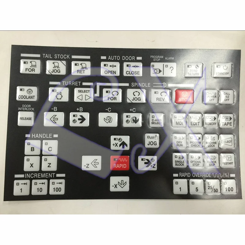 

Korea Kia Machine Tool Digital Mask/Key Film/Operation Panel Film
