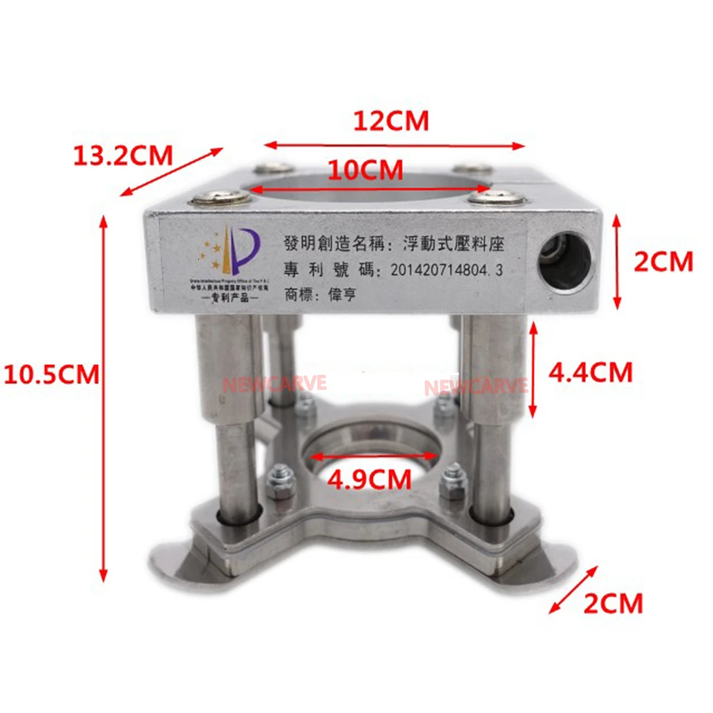 Auto Pressure Plate Clamp 65mm 70mm 75mm 80mm 85mm 90mm 95mm 100mm 105mm 110mm 125mm For CNC Engraving Machine Spindle NEWCARVE