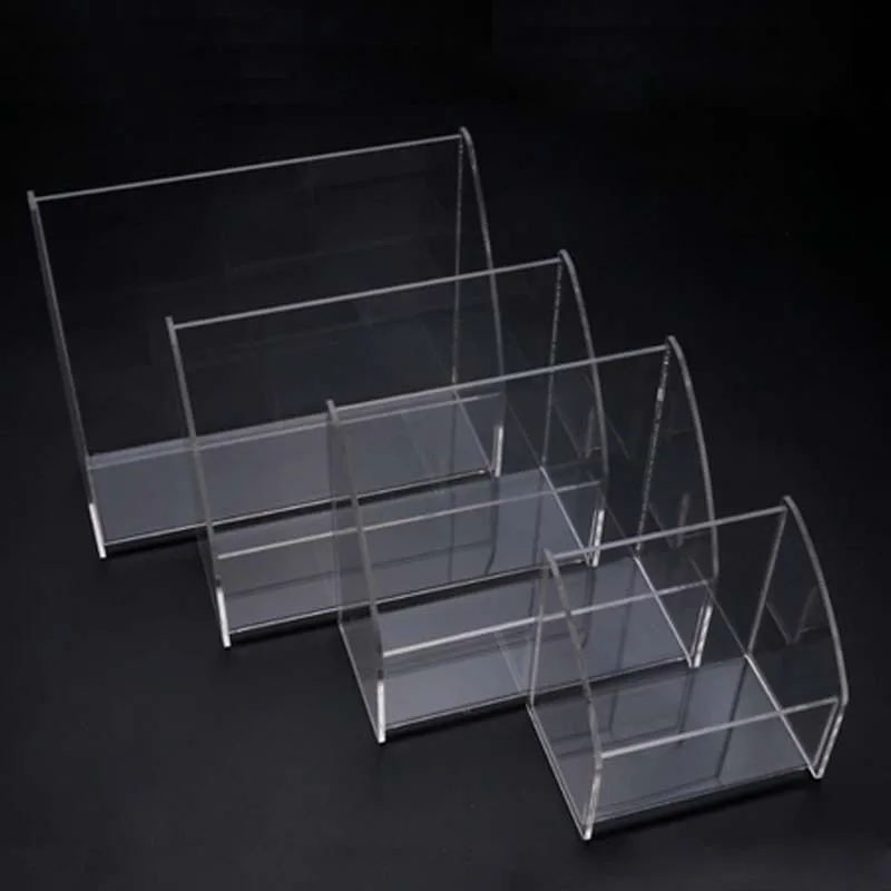 New Fashion Clear Acrylic Display Mask Shelf Rack Receive Case Cosmetics Display Shelf