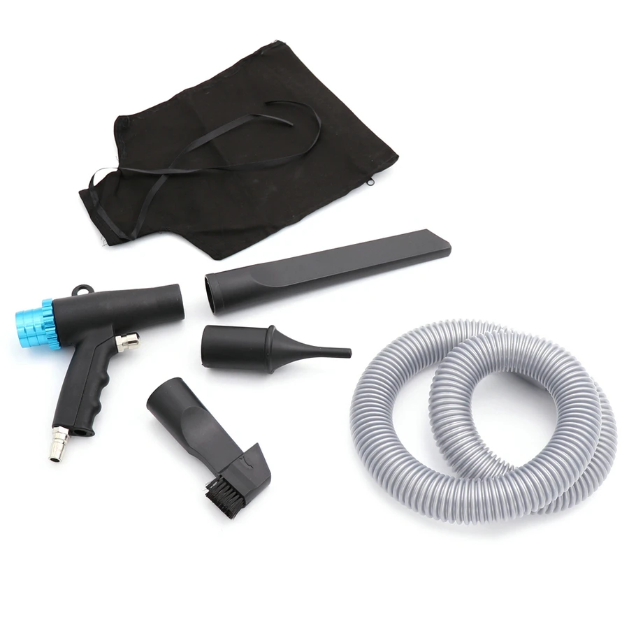 High Pressure Air Duster Compressor Blow Suction Gun Pneumatic Cleaning Tool