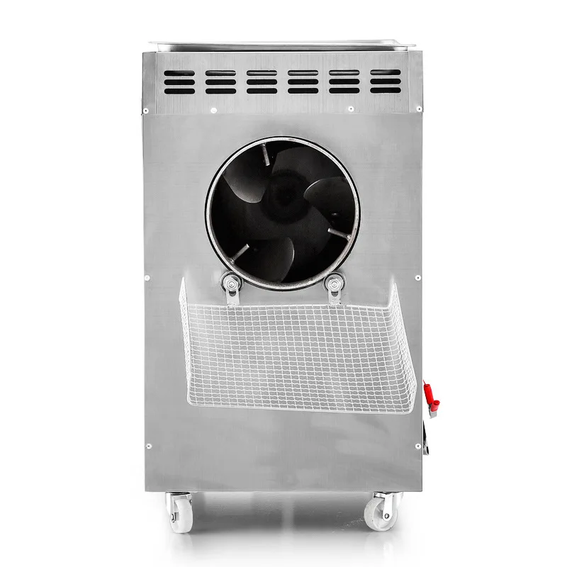 Macchina per castagne fritte a Gas commerciale automatica in acciaio inossidabile multifunzione rimovibile macchina per arrostire le noci attrezzatura per Snack