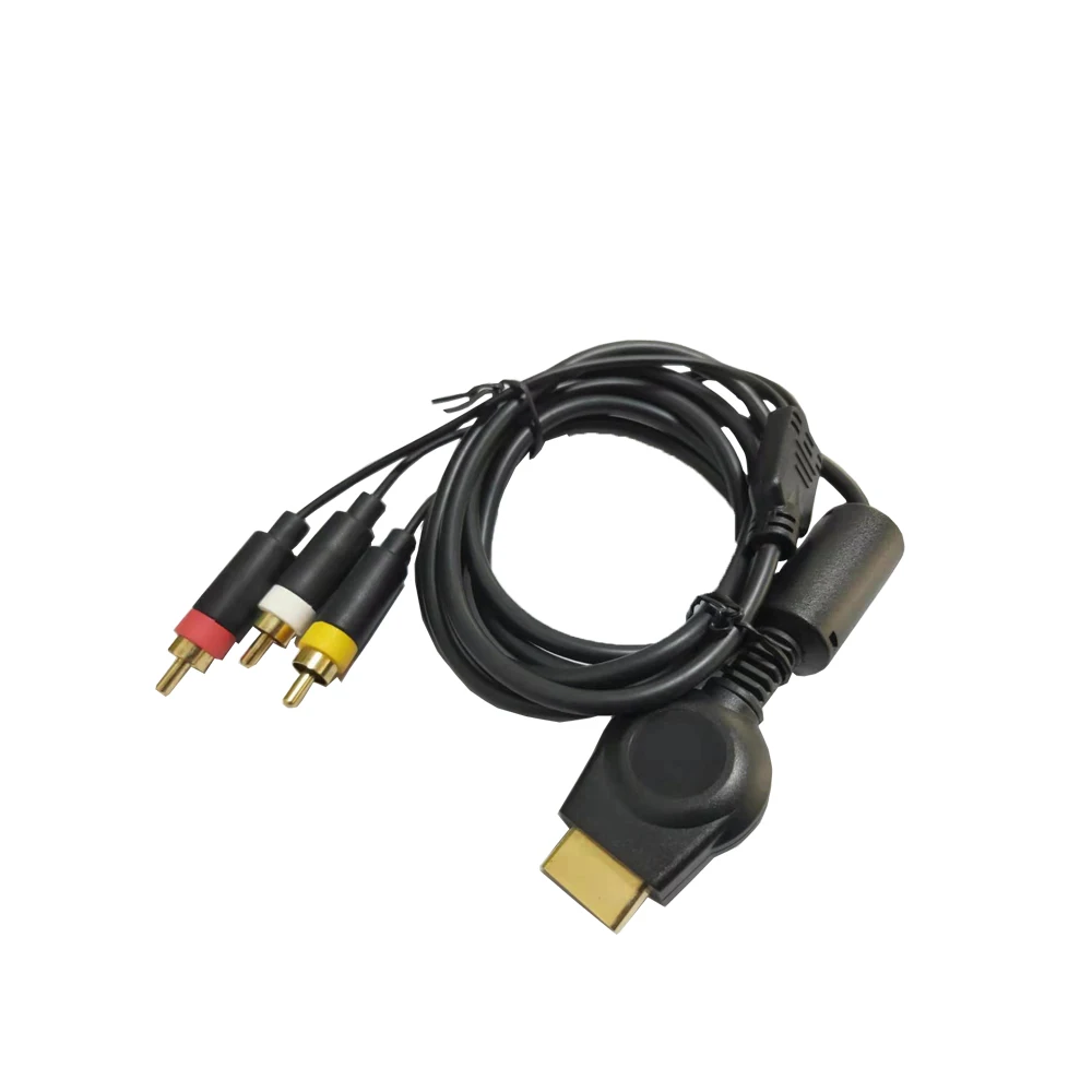 High quality RCA AV Video Audio Cable Cord Fit For PS3 game  cable