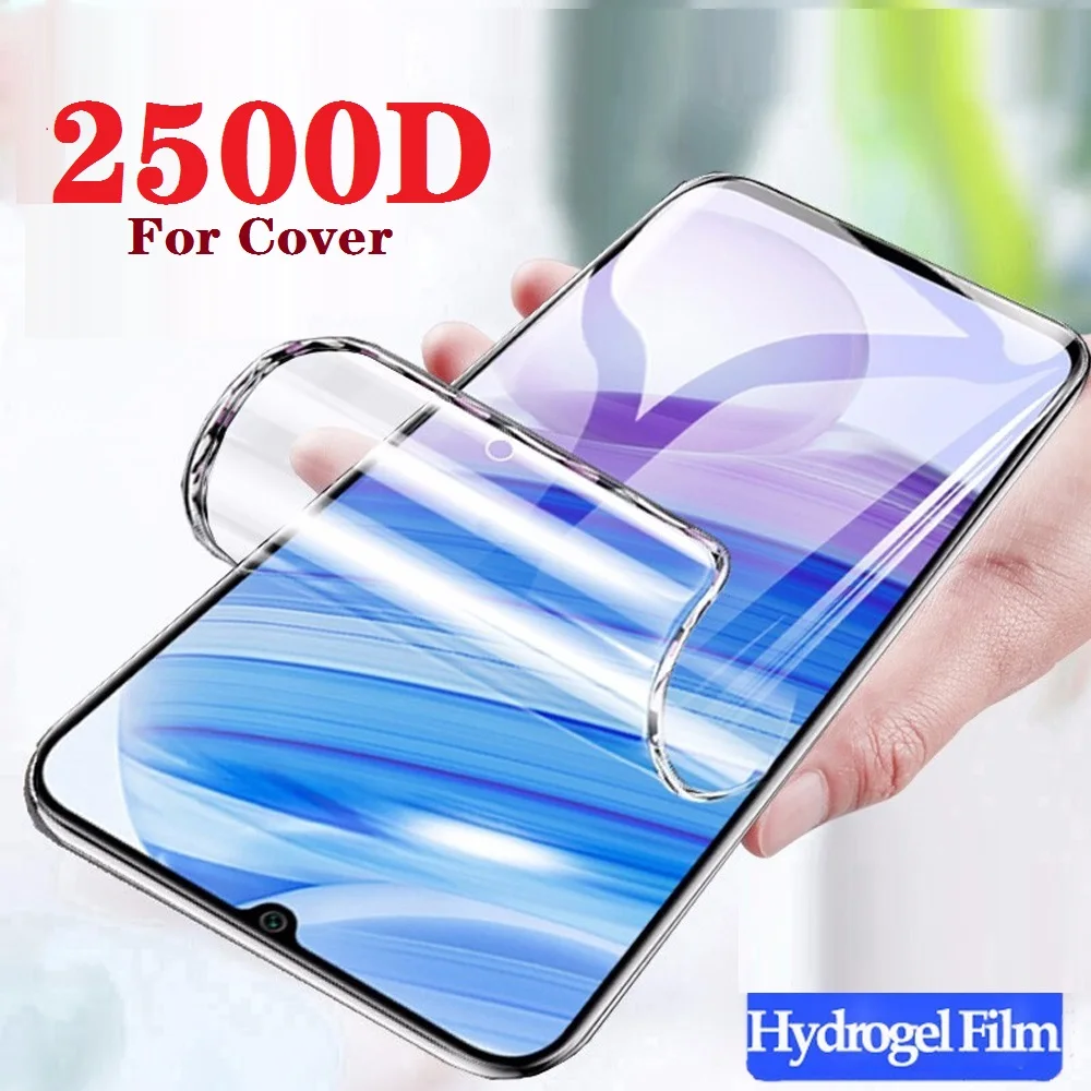 Hydrogel Film for Xiaomi Redmi Note 10 9 8 7 Pro 9S 8T Screen Protector Film For Redmi 9 9T 9C NFC 9A 9AT 8 8A 7A 6