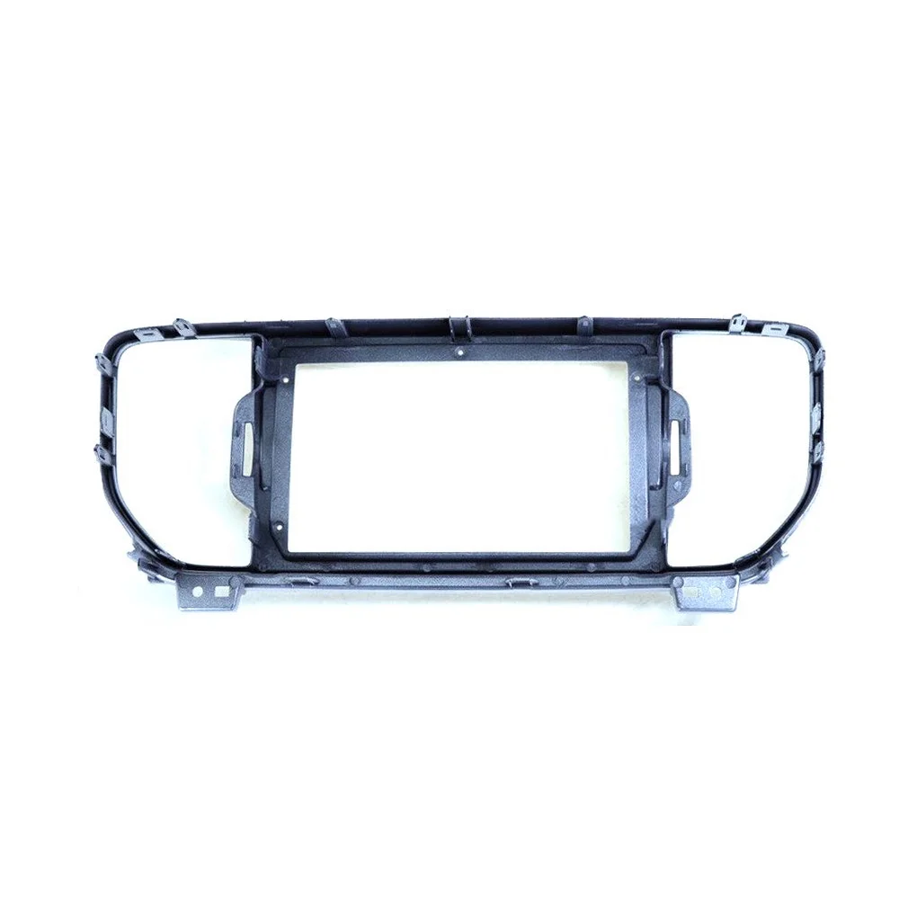 Byncg-Car DVD Fascia Kit Guarnição para KIA KX5 (Sportage R) 2016-2017, Double Din, encaixe de áudio, adaptador, quadro, 9 polegadas