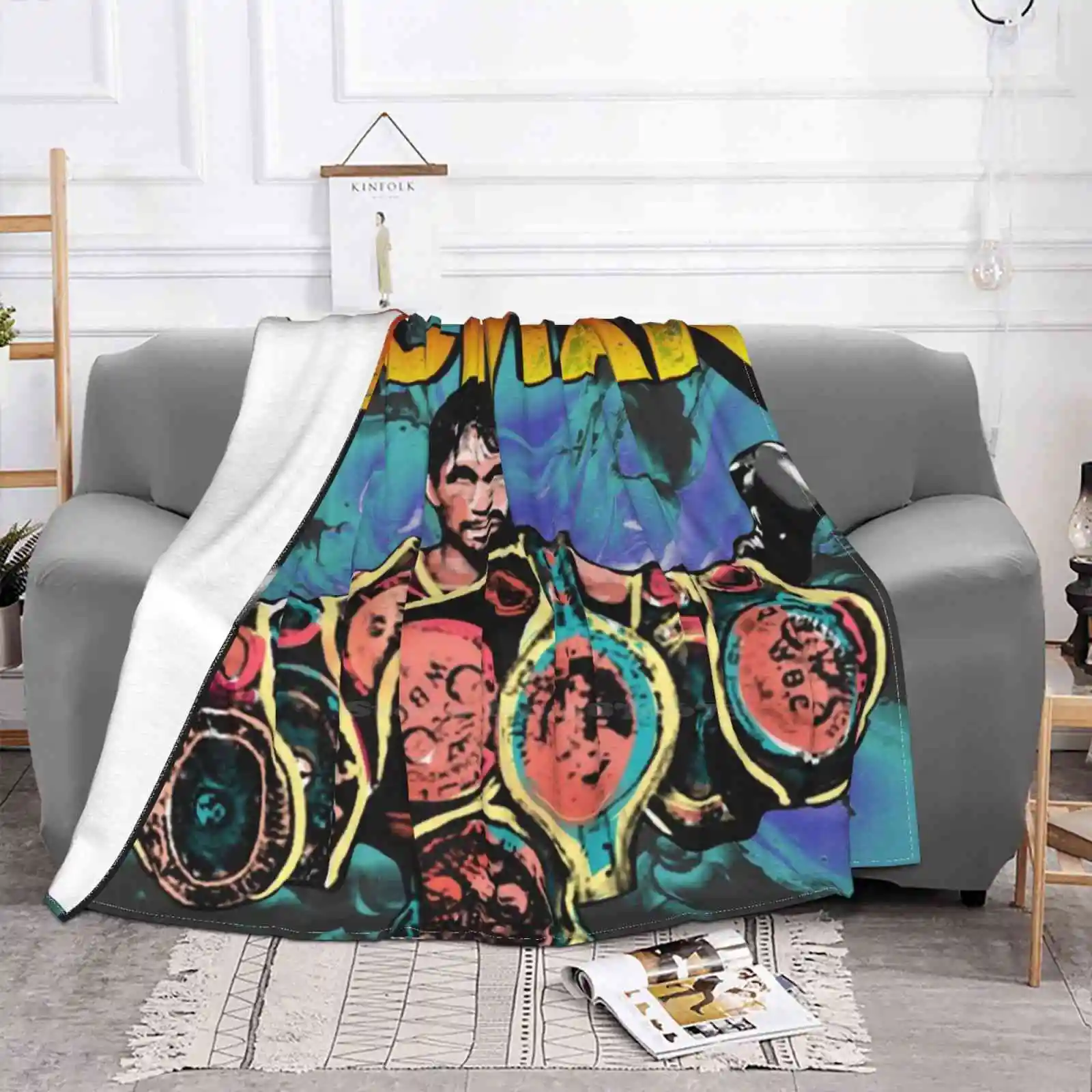 Awe Inspiring Manny Pacquiao Philippines Boxing Design Best Selling Room Household Flannel Blanket Philippines Manny Pacquiao