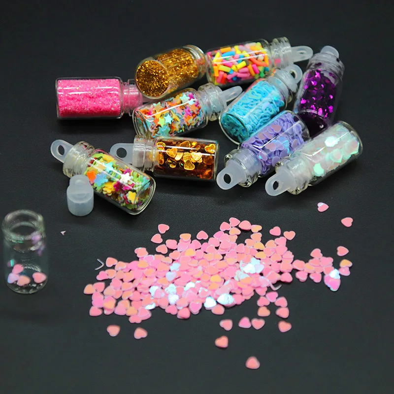 12~48 Bottle Glitter Flakes Sequins DIY Resin Glitter Powder Set Kit Craft Flash Clay Filling Nail Art Silicone Epoxy Making DIY