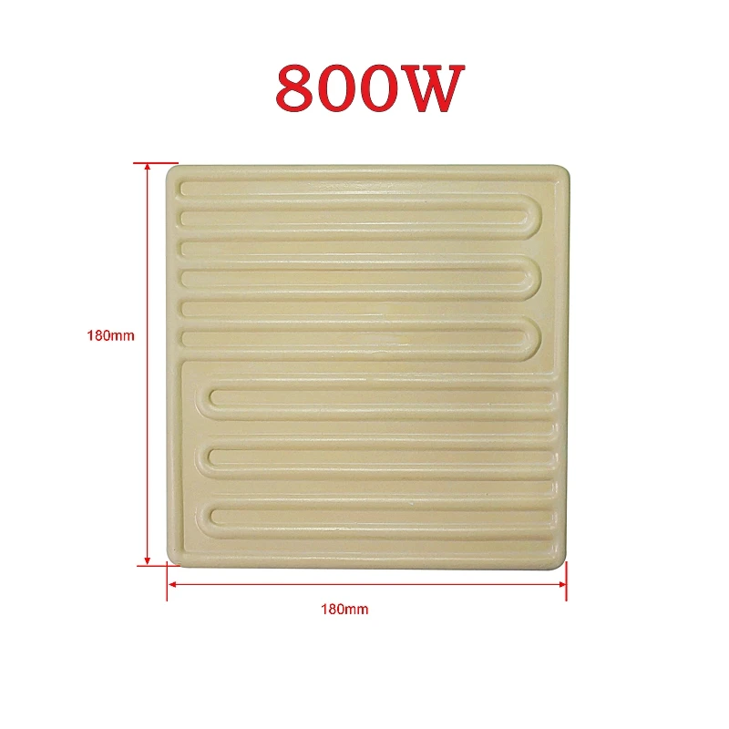 Upper heating ceramic plate infrared 180*180mm 800W for rework station LY ir8500 bga tools