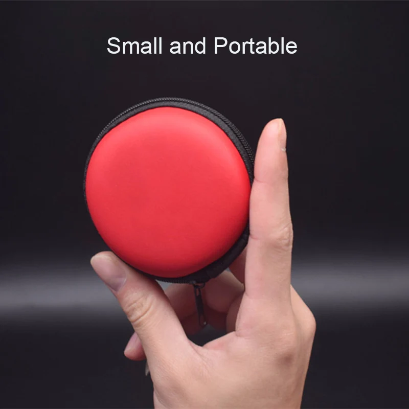 Earphone Accessories Earphone Case Bag Headphones Portable Storage Case Bag Box Headset Accessories For Earphones SD TF Cards