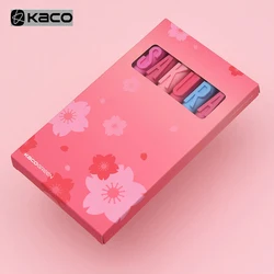 KACOGREEN SAKURA Gel Pen Black Ink Pen Kaco Core Durable Signing Pen Refill Black Refill For Shcool Office Stationery Supplies