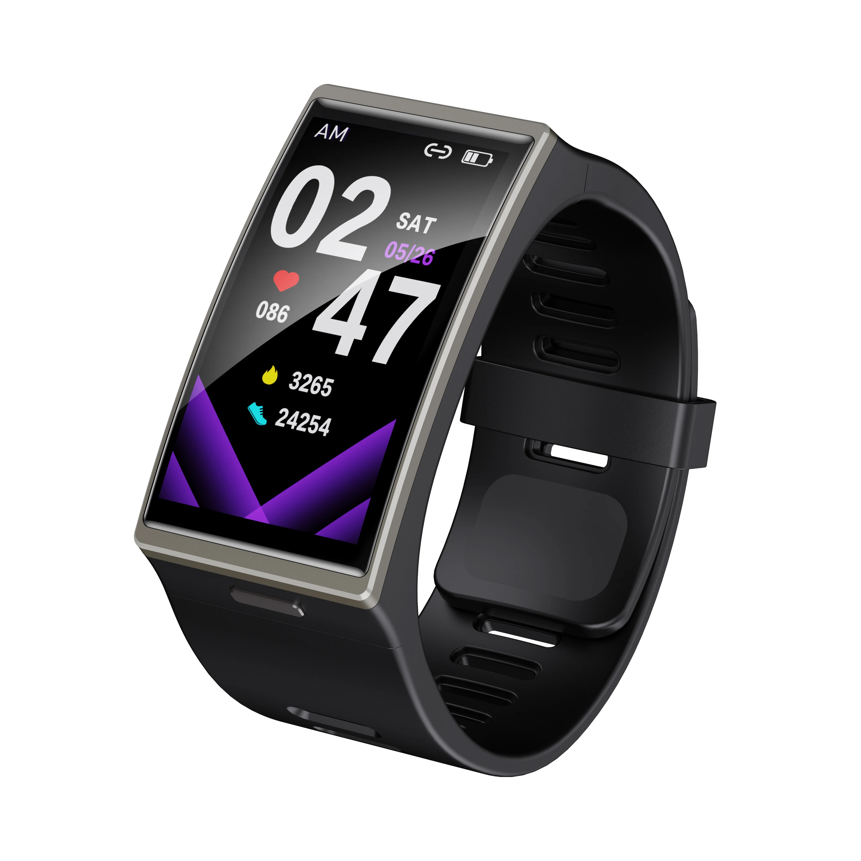 Original DM12 Smart band 1.91inch Full Touch screen curved 3D glass IP68 waterproof Heart Rate Sleep Stress multiple sports mode