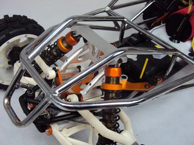 High-strength all-metal roll cage for ROVAN HPI BAJA 5B