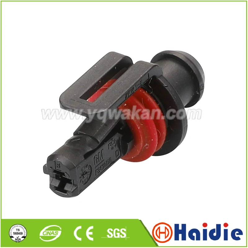 

Free shipping 5sets 1pin auto wiring harness plug electric cable plug connector with pins 94962911