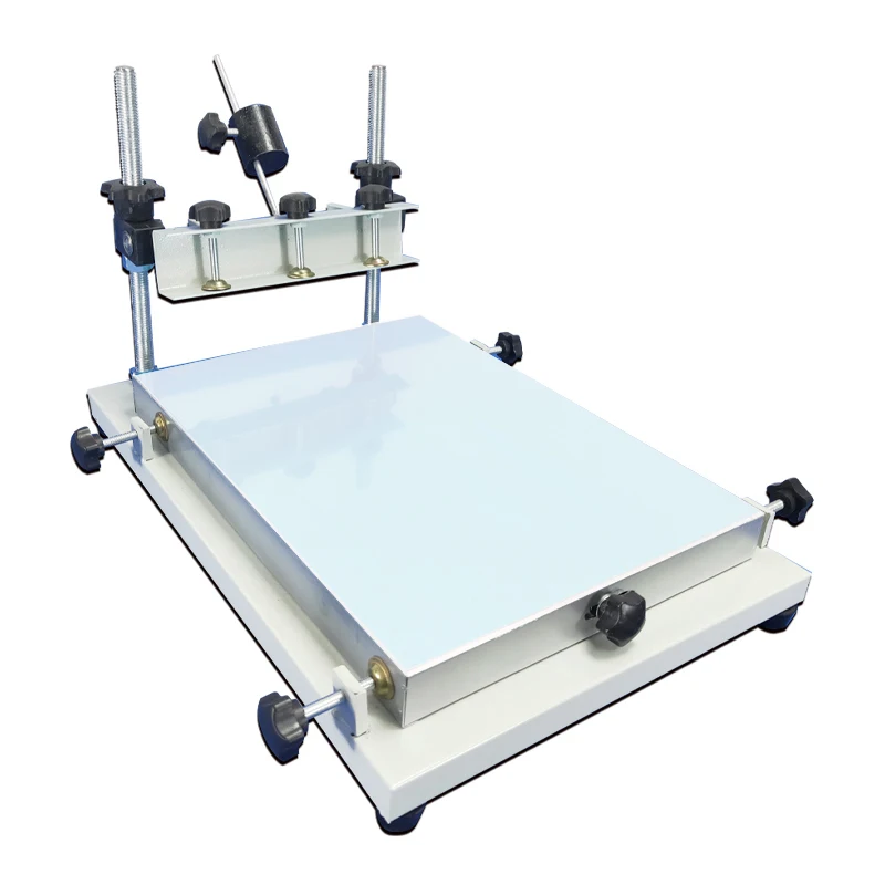 Small Single Manual Screen Printing Machine Board 240MMx300MM Total Three Size Choice