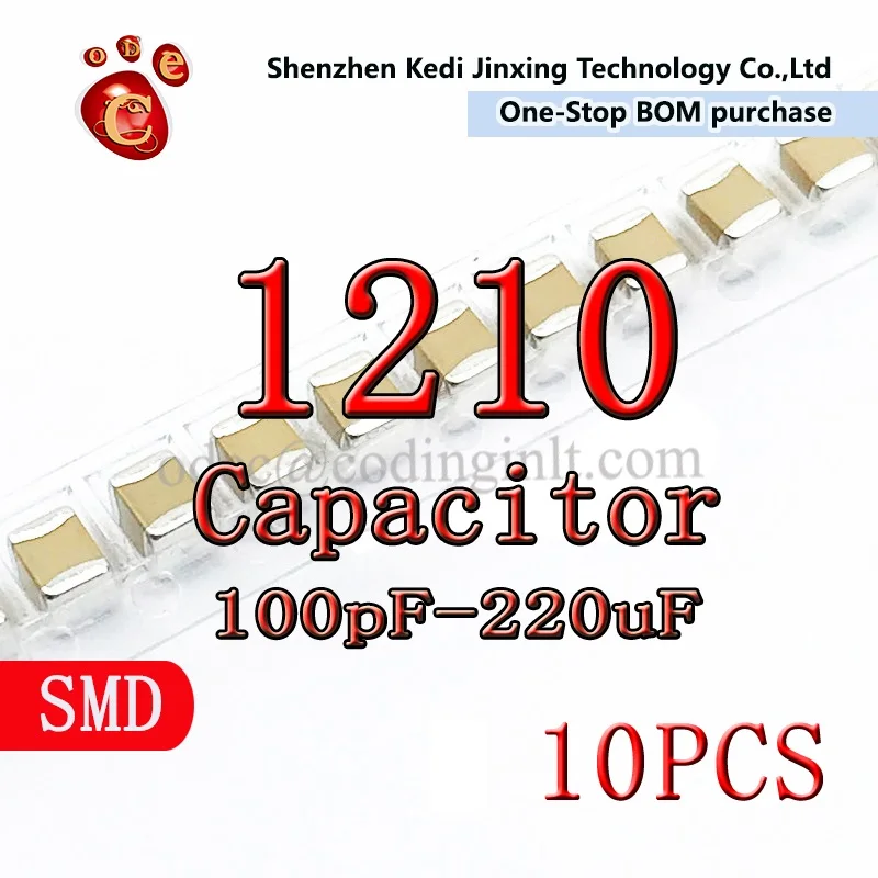 

1210 SMD конденсатор 100p-220u 330p 470p 1n 2.2n 2.7n 6.8n 10n 22n 33n 47n 100n 120n 220n 470n 1u 2.2u 3.3u 4.7u 10u 22u 47u 10 шт.