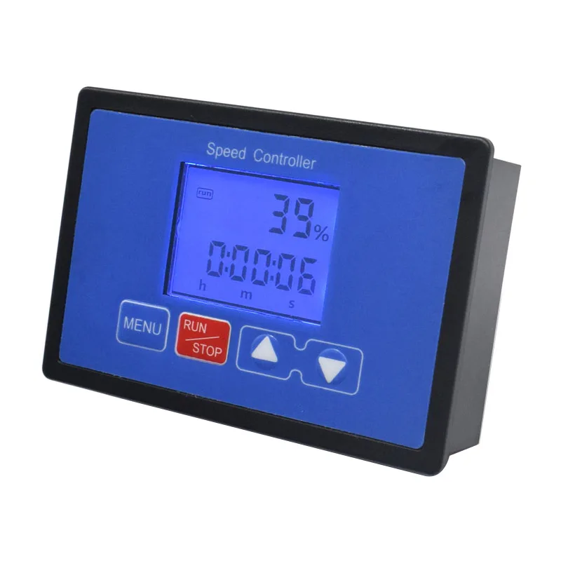 Inteligentny cyfrowy wyลwietlacz LCD 12V 24V 0 ~ 100% PWM sterowanie regulator obrotรณw silnika DC regulowane Max 30A odwracalne sterowanie pฤtlฤ