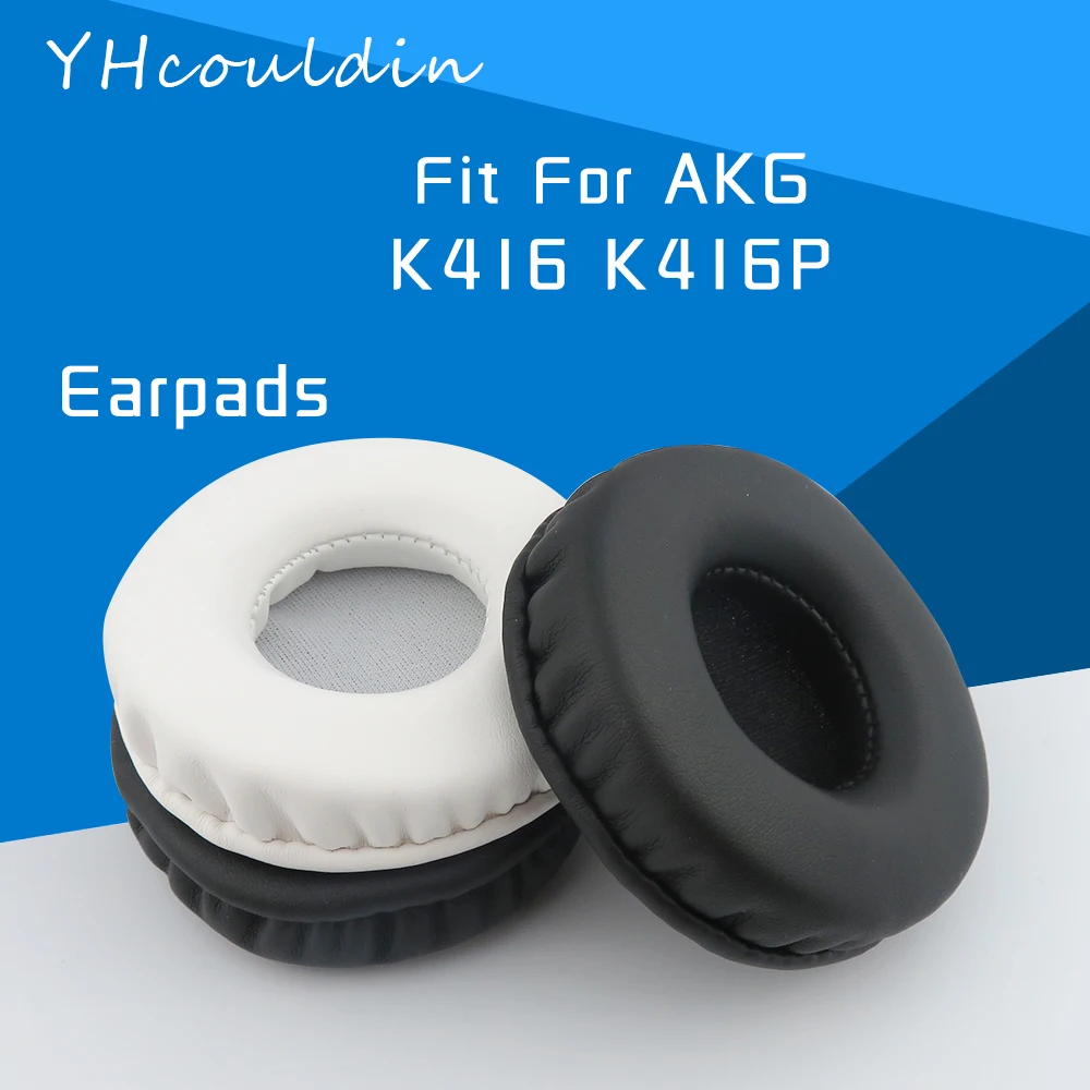 YHcouldin แผ่นรองหูฟังสำหรับ AKG K416 K416P หูฟังอุปกรณ์เสริมเปลี่ยนหนัง