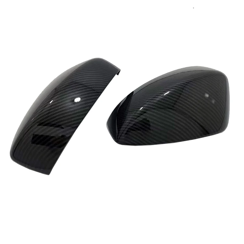 Side Door Mirror Carbon Fiber Look Rear View Rearview Caps Trim Car Covers Overlays Styling For Mazda CX-5 CX5 2017 2018 KF