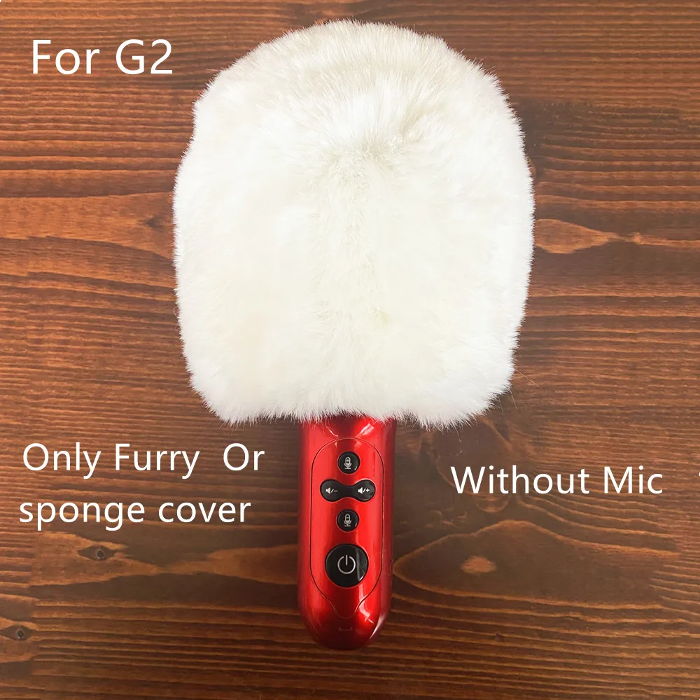 

Dead Cat for G2 Furry windshield for Big Egg Changba Microphone Artifical Fur Windscreen For G2 PRO Sponge Cover