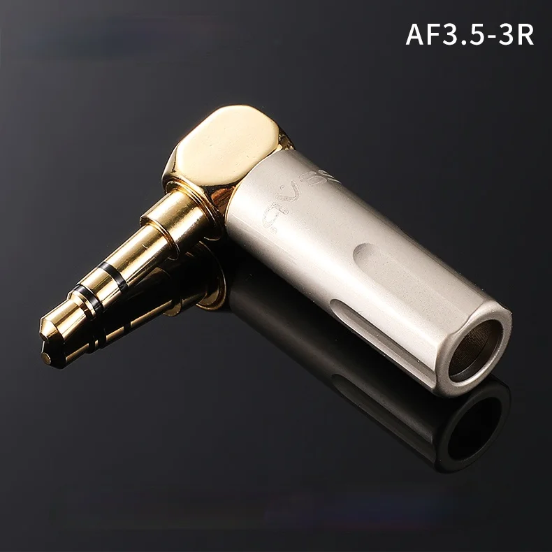 1Pcs Pearl Gold/Nickel 3.5mm Headphone Cable 4.4 Balance 2.5 Male and Female Plug Extension Welding Jack Fever accessories