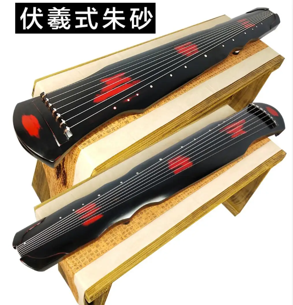 新到着伏zhongni古琴7弦古代ツィター大人/子供初心者練習手作り楽器