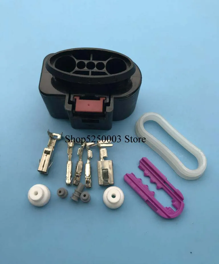 

5sets 5pin hybrid 1.5mm 6.3mm auto female housing plug modified parts wiring harness connector 1K0919231