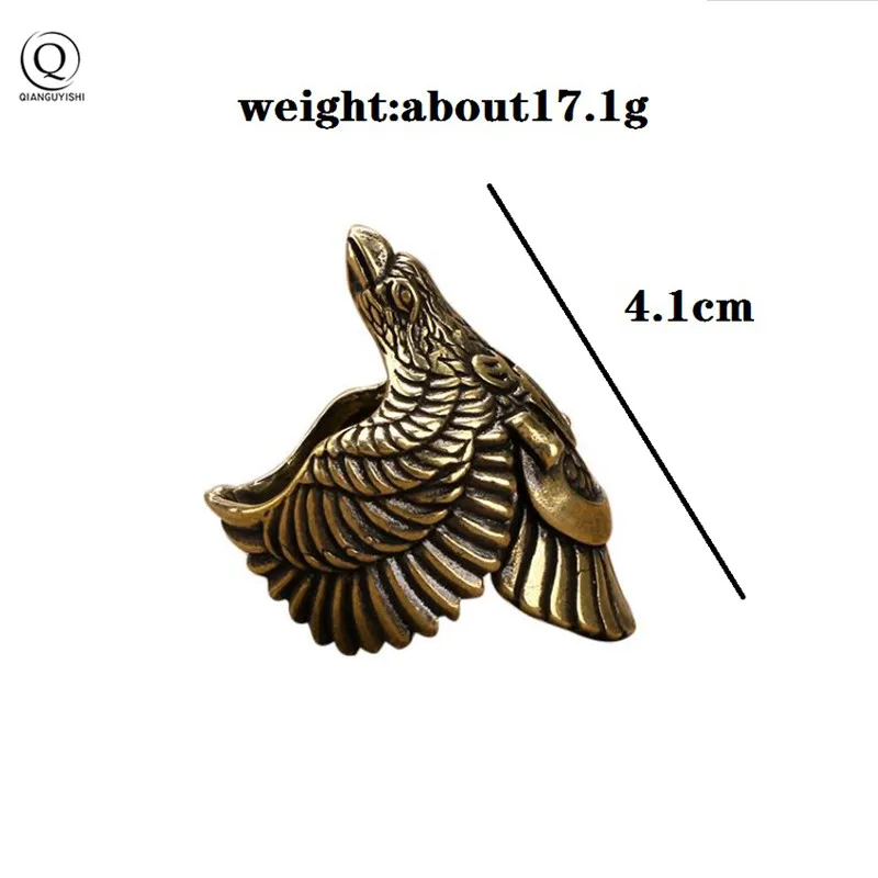 Brass Domineering Eagle Ring Fashion Ring Party Jewelry Men\'s  Adjustable Size Finger Ring Bands Copper Jewelry Animal Ring