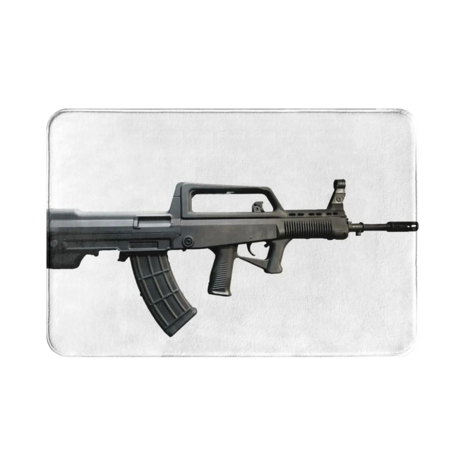 Qbz-95 Automatic Rifle Weapon Carpet Mat Rug Cushion Soft Non-Slip Qbz 95 Qbz95 Rifle Firearms Gun