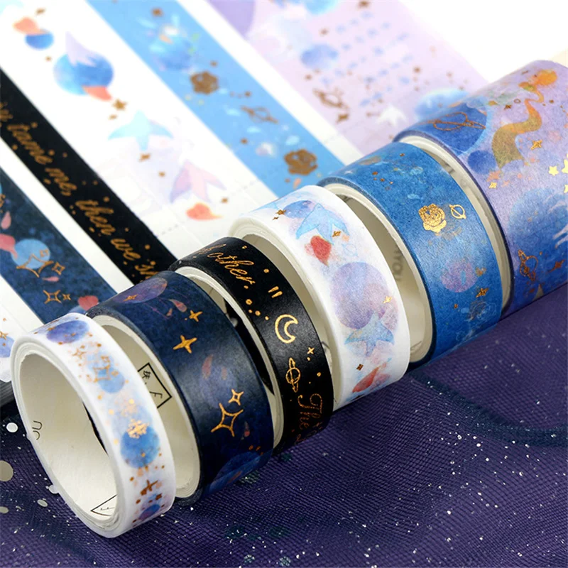 20 Pcs/Box Le Petit Prince Space travelling Washi Tape set Galaxy Adhesive Tape DIY Scrapbooking Sticker Label Masking tape gift