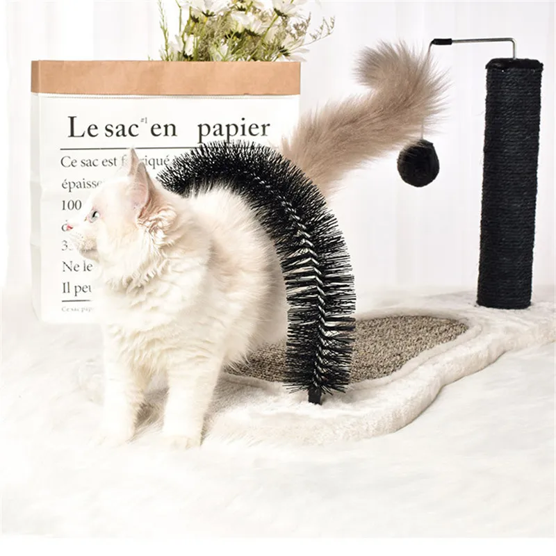 Pet Supplies Cat Scratch Board Pets Velvety Sisal Sling Toys Cat Grabs Pole Wear Resistant Claw Products Cat Toys