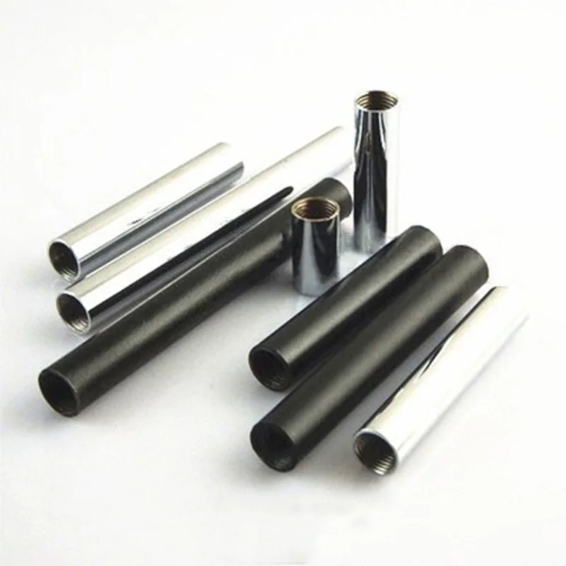 10pcs DIA11.5mm M10 Inner Thread Metal Hollow Tube,Both Ends Has The Inner Thread Lighting Accessories