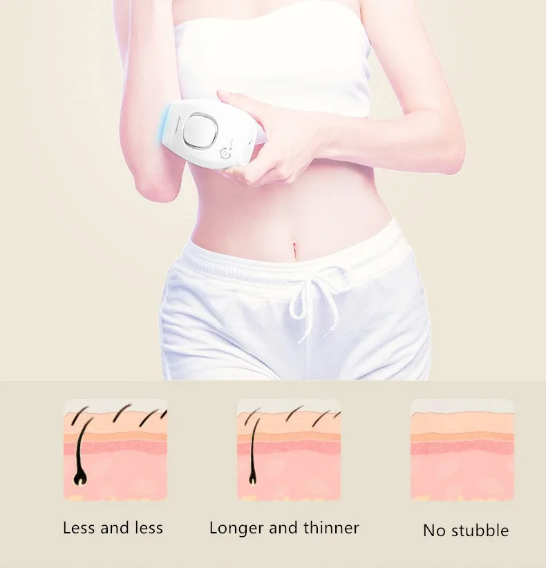 100-240 فولت المنزل عقد مزيل الشعر بالليزر أداة إزالة الشعر الدائم إزالة الشعر IPL نظام ضوء البقول كامل الجسم مزيل الشعر