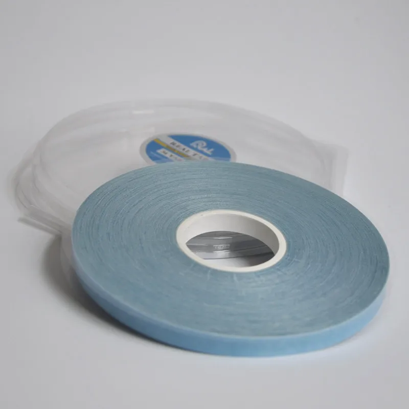 0.8cm*36yards Real Hair Extension Tape Hair System Tape Double Adhesive Tape For Tape in Hair Extension