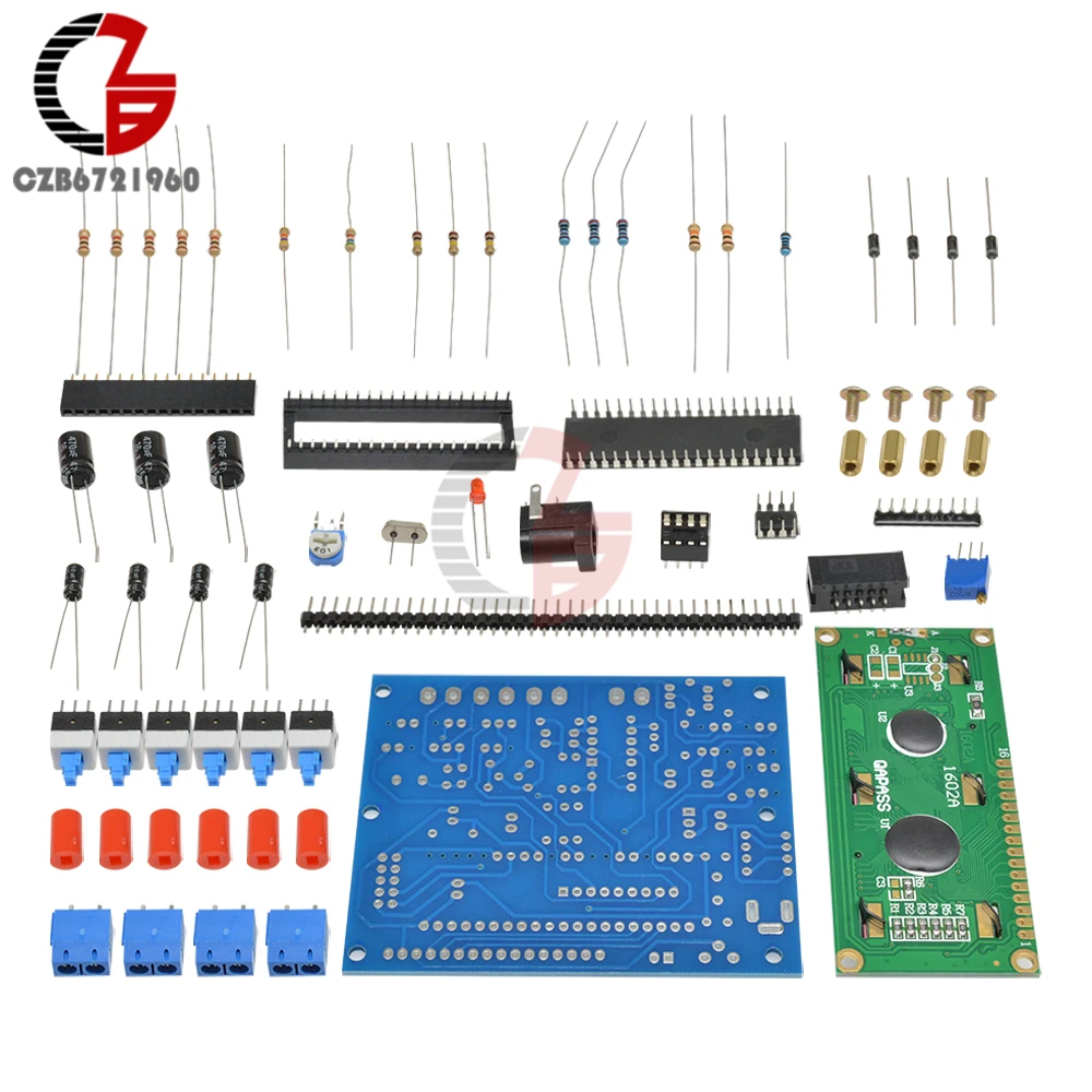 Offer Schematic ! Digital Secohmmeter Frequency Capacitance Inductance Meter CF Inductor Capacitor Tester Permittimeter DIY Kit