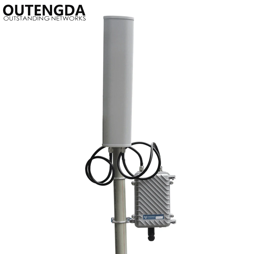 2.4GHz 300Mbs Long Range 400meters Wireless Router Outdoor AP WiFi Hotspot Base Station Transmitter Extender with 14dbi ANT