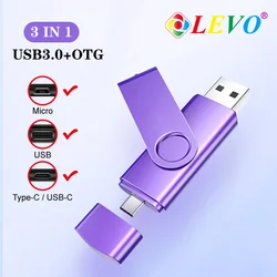 High speed USB 3.0 OTG Type C USB flash drive 256GB 512GB pendrive16GB 32GB 64GB 128GB key usb stick pen drive flash