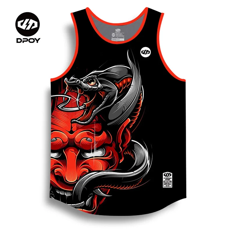 dpoy original design basketball vest loose and breathable men's art cool sweatshirt artistic creativity high street style