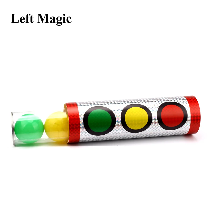 Miracle Balls Magic Tricks Traffic Lights Color Change Stage Magic Props Illusion Gimmick Mentalism Classic Toys G8239