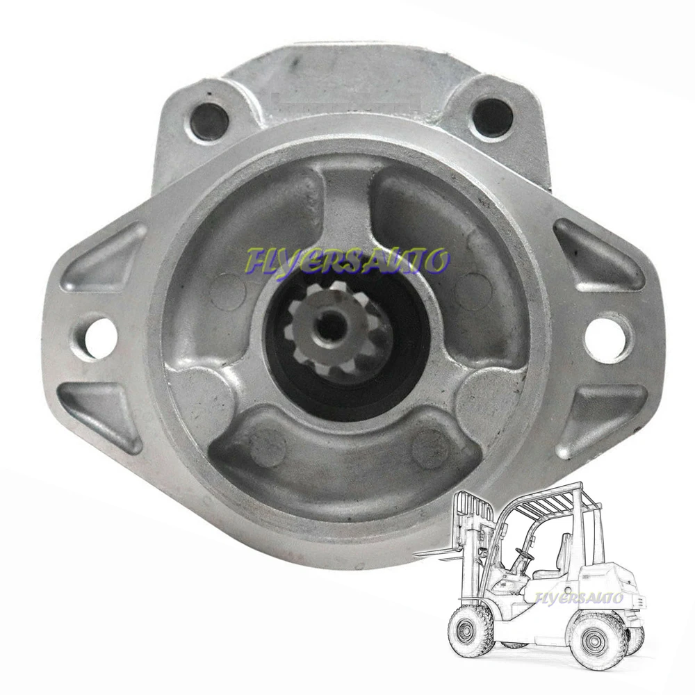 

Hydraulic Gear Pump 67130-23360-71 for Toyota Forklift 7FD20-30 1DZ Engine TY67130-23360-71 TY671302336071 Toyota 67130-23360-71