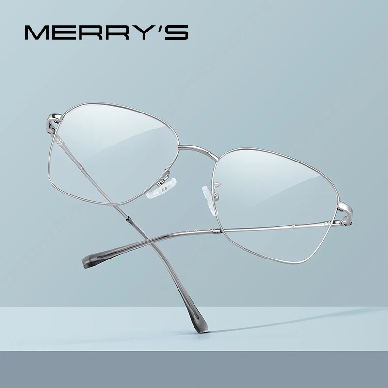 

MERRYS DESIGN Men Women Fashion Trending Square Glasses Frame Unisex Myopia Prescription Optical Eyeglasses S2029