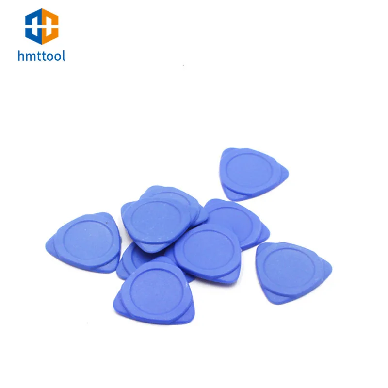10Pcs/lot Thin Slim Plastic Guitar Picks Triangle Mobile Phone Pry Opening Tool Set Repair Tools For Phone Hand Repair Tools