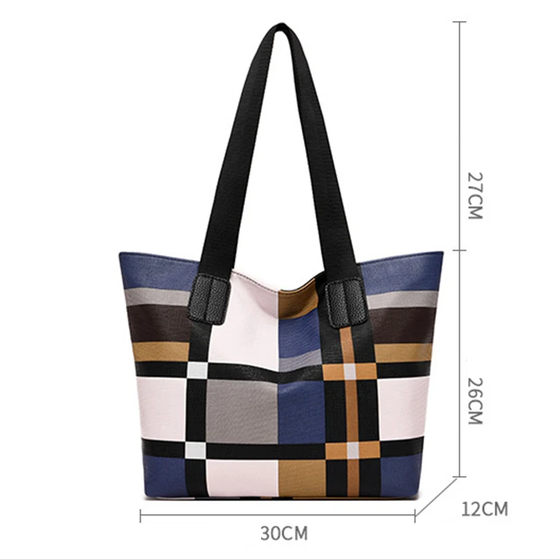 Famous Brand Designers Handbags Women PU Leather Top-Handle bolsas High Capacity Female Shoulder Bags Casual Splice Tote Bag