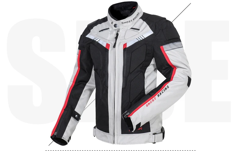 Motorcycle Riding Suit for Men, Warm, Splash-Proof, Anti-Fall, Racing Jackets, Knight Rally Clothes, 4 Seasons, 2 Colors