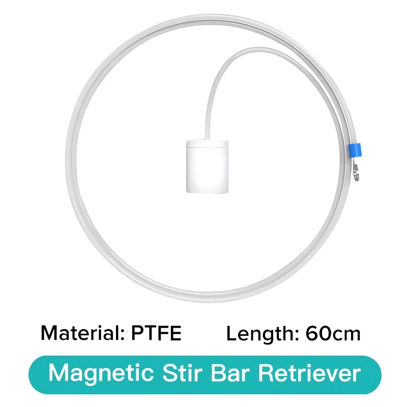 JOANLAB 400/600mm PTFE Magnetic Stirrer Stir Bar Retriever - Bendable Polyethylene Anti-Corrosive Lab Supplies