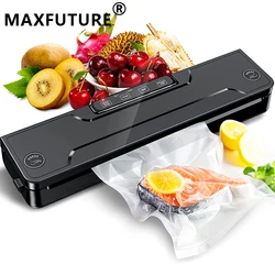 MAXFUTURE Desktop Food Sealer  Automatic Vacuum Sealer  Sous Vide FoodSaver Vacuum Sealer Machine Including 15 Vacuum Bags FREE