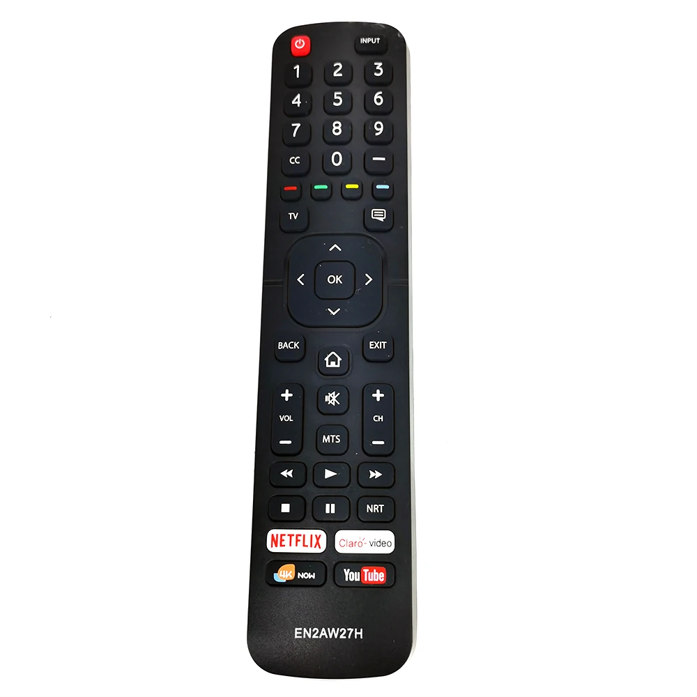 

NEW Replacement EN2AW27H For Hisense LED TV Remote Control Netflix Clarovideo 4k Now YouTube Fernbedienung